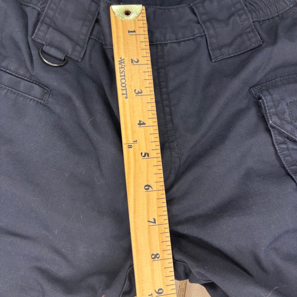 5.11 Tactical Series Womens Navy Blue Ripstop Cargo Pants Size 6 Regular TAC-143 - Picture 12 of 14